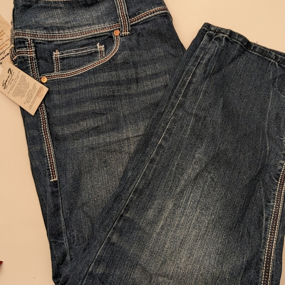 Seven7 jeans cropped size 14 NWT - Picture 5 of 9
